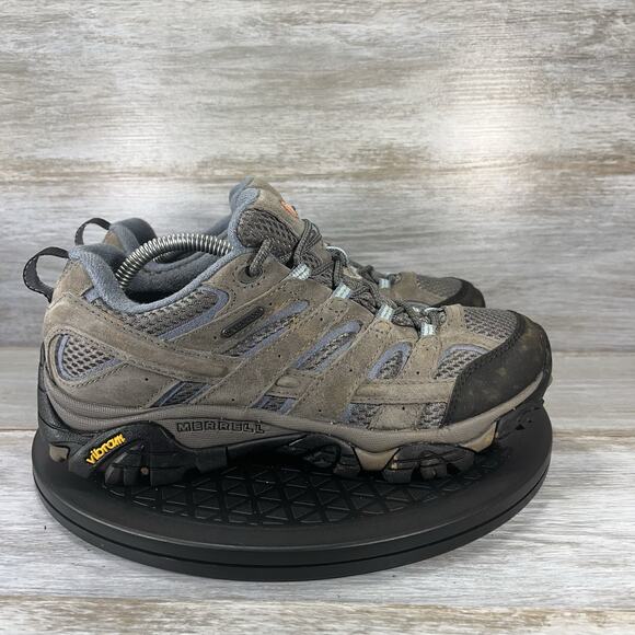 Merrell Women's Moab 2 Waterproof Hiking Vibram Shoes Size 8 - Picture 3 of 9